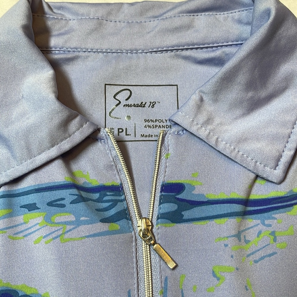 Ladies Golf Shirt Petite Large - Picture 2 of 3